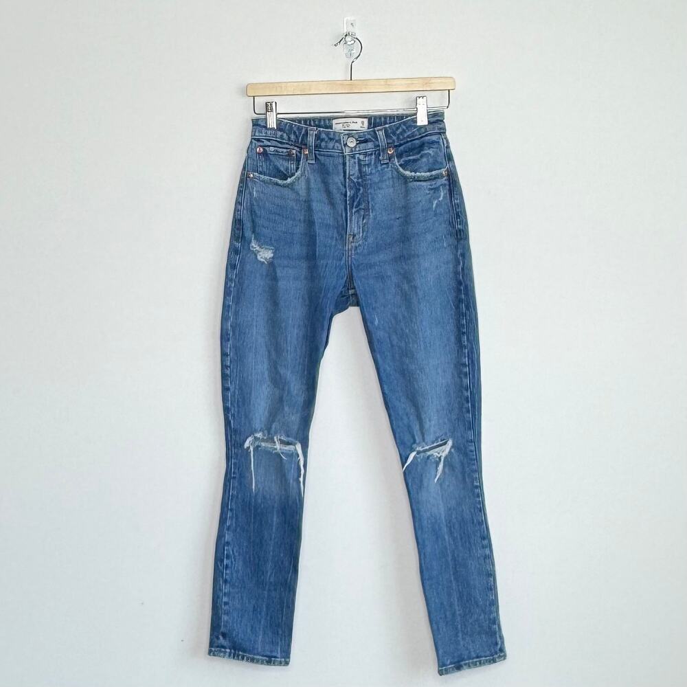 ABERCROMBIE & FITCH | Curve Love The Skinny High Rise Jeans | 0‎ - Picture 2 of 4
